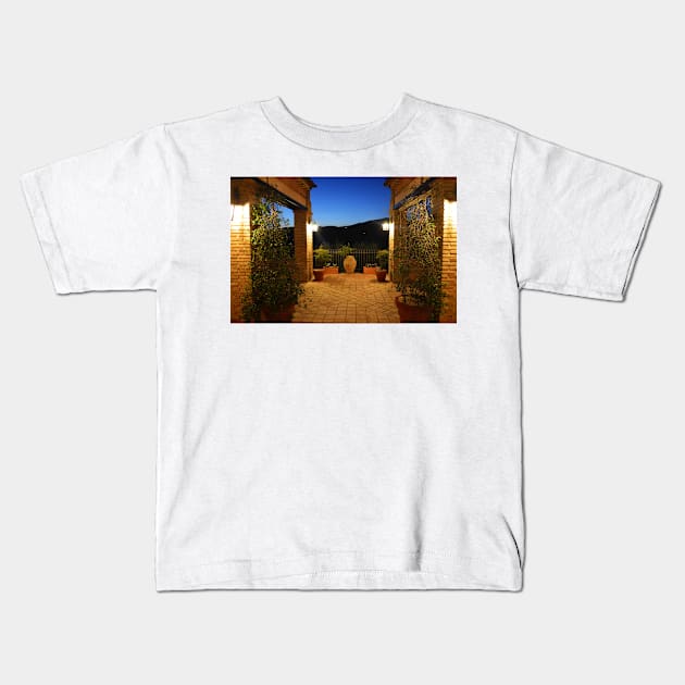 Sicilian Country Living II Kids T-Shirt by IgorPozdnyakov